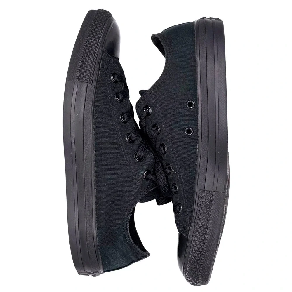 Converse Chuck Taylor All Star Low Top Black Monochrome Sneakers M5039 Men 7 W 9 - Picture 5 of 8